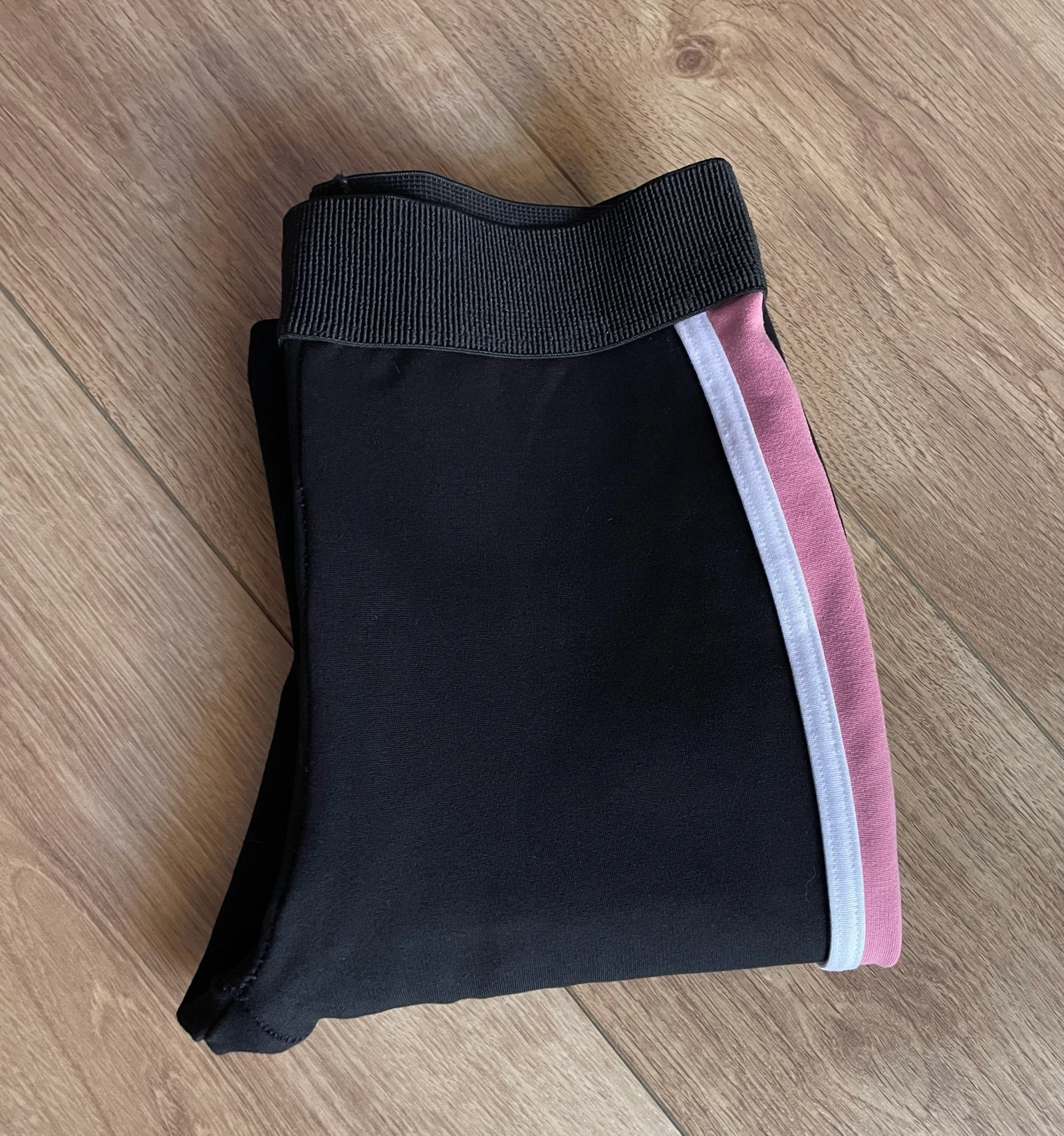 Leggings pretos com faixa lateral Zara – photo 6